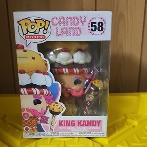 Funko Pop! Retro Toys King Kandy Figure - Pink, Red, Yellow